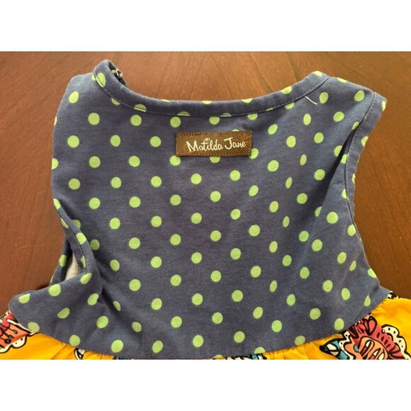 Matilda Jane Wild Heart Sleeveless Boho Floral Fall Dress Size 2 Toddler Girls - Picture 4 of 11